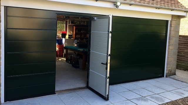 new sectional garage doors