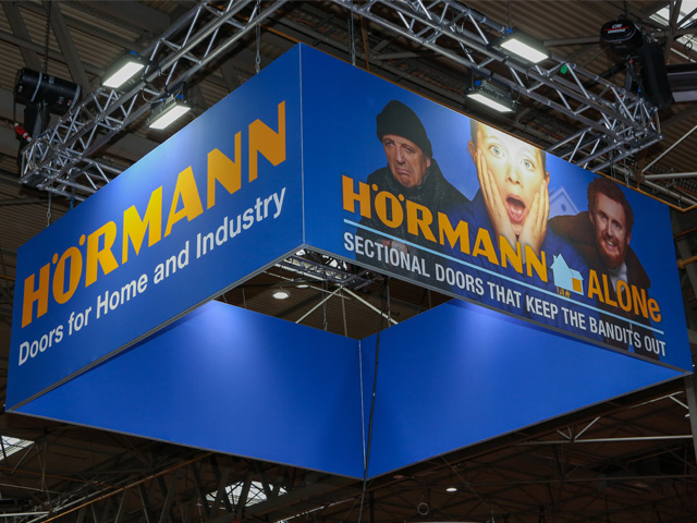 Hormann FIT 2022 exhibition display signage